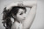 Jual Poster Asian Black & White Brunette Girl Model Woman Women Asian APC19