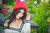 Jual Poster Asian Brown Eyes Brunette Girl Hat Model Woman Women Asian APC002