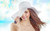 Jual Poster Beach Hat Model Pastel Smile Summer Tropical Women Beautiful APC