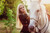 Jual Poster Blonde Bokeh Elena Gorodechnaya Horse Model Models Elena Gorodechnaya APC