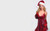 Jual Poster Blonde Christmas Eva Habermann Santa Hat Actresses Eva Habermann APC