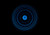 Jual Poster circles blue dark background minimal 4k WPS