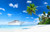Jual Poster Beach Cruise Ship Palm Tree Tropics Cruise Ships Cruise Ship APC