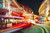 Jual Poster Bus London Motion Blur Night Street Vehicles Bus APC
