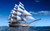 Jual Poster Ocean Sailing Sea Ship Vehicles Sailing Ship APC001