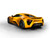 Jual Poster Zenvo ST1 2015 Metallic Back view Yellow 1ZM