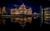 Jual Poster Architecture Berlin Building Night Reflection Buildings Building APC