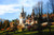 Jual Poster Architecture Castle Fall Peles Castle Romania Castles Peles Castle APC