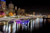 Jual Poster Australia Brisbane Brisbane River Building City Freeway Light Night Queensland Reflection River Wharf Cities Brisbane APC