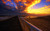 Jual Poster Beach Horizon Ocean Pier Sea Sunset Man Made Pier APC