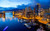 Jual Poster Boat Bridge Building Canada City Columbia Harbor Light Pier Vancouver Cities Vancouver APC