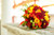 Jual Poster Bouquet Bright Colorful Colors Flower Red Flower Yellow Flower Man Made Flower APC