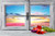 Jual Poster Bouquet Field Flower Tulip Window Man Made Flower APC