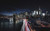 Jual Poster Bridge Brooklyn Bridge City Cityscape Manhattan New York Night Time Lapse USA Cities Manhattan5 APC