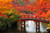 Jual Poster Bridge Fall Foliage Japanese Garden Man Made Japanese Garden APC