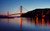 Jual Poster Bridge Golden Gate Night Reflection Bridges Golden Gate APC