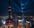Jual Poster Building China City Night Shanghai Skyscraper Cities Shanghai APC 003