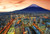 Jual Poster Building City Cityscape Japan Mount Fuji Skyscraper Yokohama Cities Yokohama APC