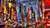 Jual Poster Building City Colorful Colors New York Night Skyscraper Times Square Man Made Times Square APC