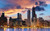 Jual Poster Chicago City Light Night Skyscraper USA Cities Chicago APC