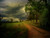 Jual Poster Cloud Country Dark Dirt Road Earth Field Nature Path Road Sunset Tree Man Made Road APC