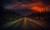 Jual Poster Cloud Horizon Landscape Nature Road Sky Sunset Tree orange (Color) Man Made Road APC