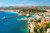 Jual Poster Cruise Ship France French Riviera Pier Cities Nice APC