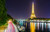 Jual Poster Eiffel Tower France Light Night Paris River Road Time Lapse Monuments Eiffel Tower APC