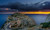 Jual Poster Horizon Lighthouse Ocean Road Spain Buildings Lighthouse5 APC