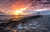Jual Poster Horizon Lighthouse Sea Sky Sunset Buildings Lighthouse3 APC