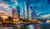Jual Poster Evening Houses Skyscrapers Qatar Doha Waterfront 1Z