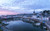 Jual Poster France Houses Marinas Evening Motorboat Le Palais 1Z