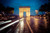 Jual Poster France Roads Arc de Triomphe Arch Night Street 1Z