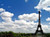 Jual Poster France Sky Paris Eiffel Tower Clouds 1Z 002
