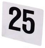 Admiral Craft 4/1-50 Table Numbers #'s 1-50 - 4" Plastic