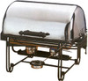 American Metalcraft MESA27 8 Qt Rectangular Roll Top Chafer