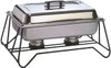 American Metalcraft SCF2 Wrought Iron Stackable Chafer Frame - Case of 2