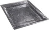 American Metalcraft HMSQ20 Square Hammered Metal Tray - 20" - Case of 6