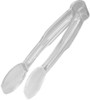 Cambro TG6135 6" Flat Grip Surface Tong - Clear