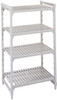 Cambro CPU244872V4480 Shelving Unit - 4 Shelf 48"W - 72"H