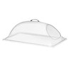 Cal-Mil 322-12 Dome Pastry Cover with 1 End Cut - 12" x 20"