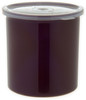 Carlisle 030101 Round Crock - Plastic - Maroon - 1.2 Qt Carlisle 030101 Round Crock - Plastic - Maroon - 1.2 Qt