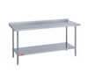 Duke 418-3030-2R Stainless Steel Worktable - 30" x 30" - 1.125" Riser