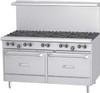 Garland US Range G60-10SS 60" Range, 10-Burners, Storage Bases