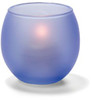 Hollowick 5119SDB Tealight Lamp - Satin Dark Blue Glass