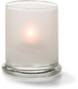 Hollowick 6147SC Votive Lamp in Satin Crystal Glass - 1 Dozen