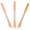 Royal Paper Products R826 Wooden French Fry Fork - Two Prong