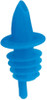 Spill-Stop 350-05 One Dozen Plastic Liquor Pourer - Blue