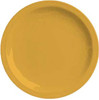 Syracuse 903033003 Cantina Carved Plate - Saffron - 7 1/4"