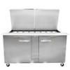 Traulsen UST6012-LR 60" Prep Table - Compact - 12-Pans